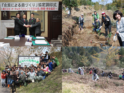 都城市山田町植樹祭